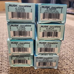 Rusk Deepshine Hair Color Collection